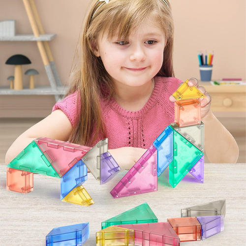 Rompecabezas Magnético Tangram, Portátil