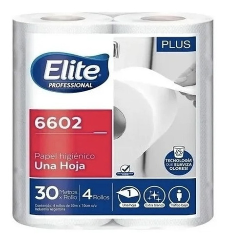 Bolson Papel Higiénico Elite 48 Rollos X 30mts (cod6602)