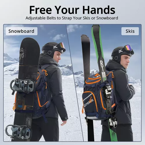 Bolsa Botas De Esquí, Mochila Impermeable Snowboard, E