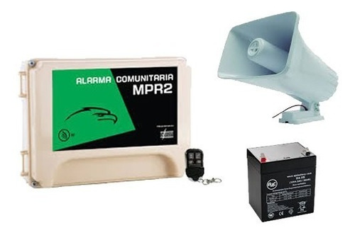 Kit Alarma Vecinal Comunitaria Hagroy Mpr2 Seguridad