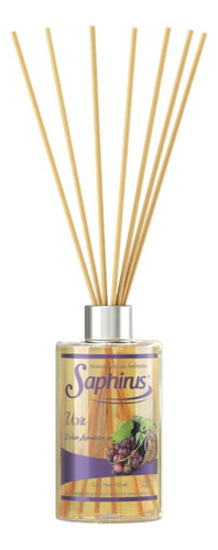 Difusor Aromático Con Varillas Saphirus De Uva