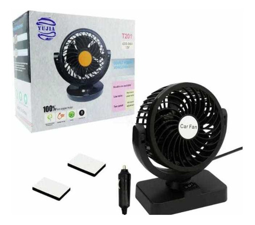 Ventilador Con Base Para Auto A 12volt + Envio 