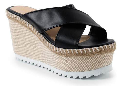 Alpargatas Plataformas Sandalias Con Yute Natural Moda Dama