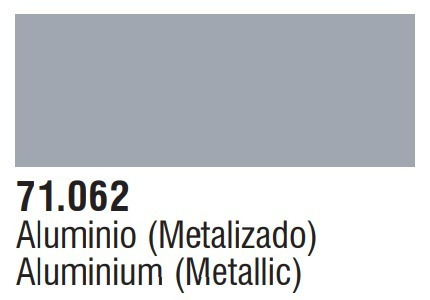 Tinta Aluminum 71062 Model Air Vallejo Modelismo