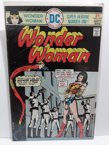 Comic Dc Wonder Woman Nro 219 Ingles Usado Excelente Estado