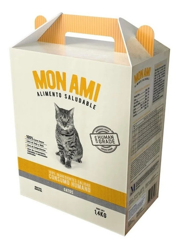  Alimento Saludable Gatos 1,4kg Human Grade 100% Mon Ami