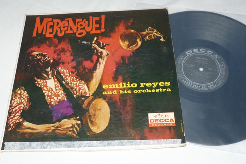 Jch- Emilio Reyes And The His Orchestra Merengues Guchas Lp