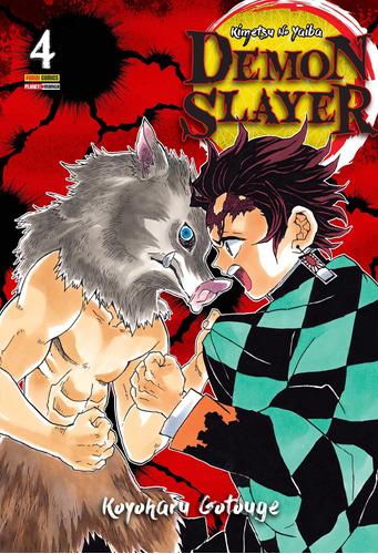 Livro Demon Slayer - Volume 4