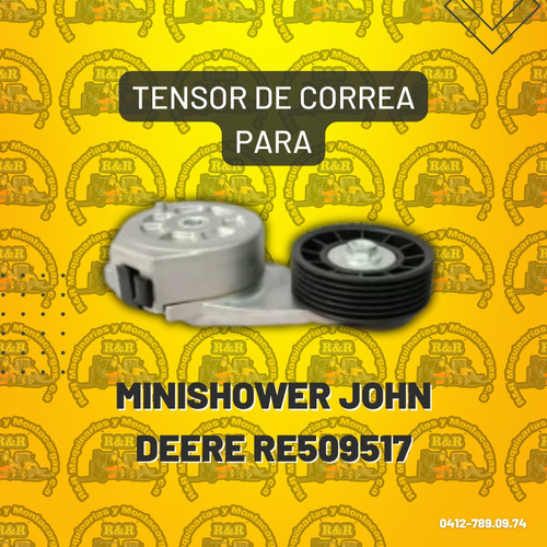 Tensor De Correa Para Minishower John Deere Re509517