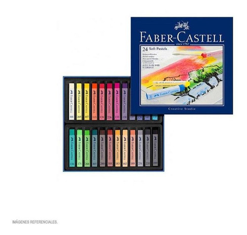 Tiza Pastel Caja X 24 Larga Faber-castell