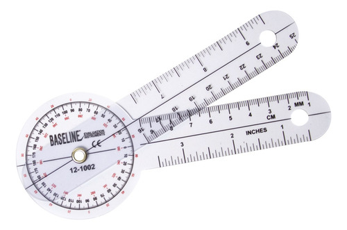Baseline -12- Goniómetro Isom De Plástico De 360 Grados, .