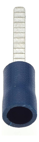 100x Terminal Pino Chato P/ Fio E Cabo1,5 A 2,5mm Pino 18mm