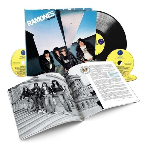 Ramones Leave Home 40th Super Deluxe 3 Cd + Vinilo