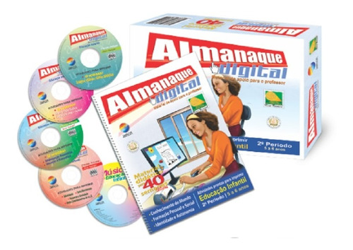 Livro Almanaque Digital Educação Infantil 5 A 6 Anos C/cd