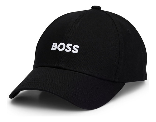 Gorra Boss Men's Bold Center Logo  Cap Negro Mod B0ck569nd4