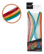 Comprar 100 Tiras Papel Filigrana Arcoiris Quilling Decora Tarjetas