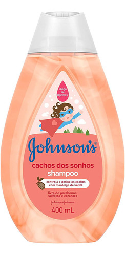 Johnson´s Baby Shampoo Para Cabelos Cacheados 400ml