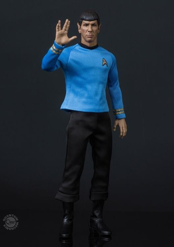 2 Figuras De Star Trek 1/6 Kirk Y Spook Qmx Nue