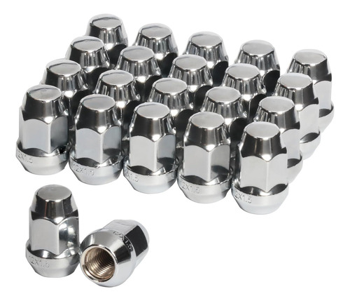 Juego De Tuercas De Rueda M12x1.5, 20 Piezas Compatibles Con