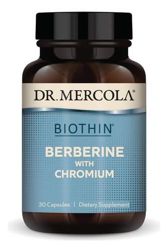 Berberina Con Cromo Biothin Dr. Mercola 30 Cápsulas