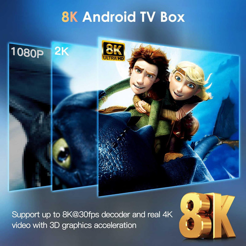 Android Tv Box 2025, Android Box 130 4 Gb Ram 64 Gb Rom Wifi