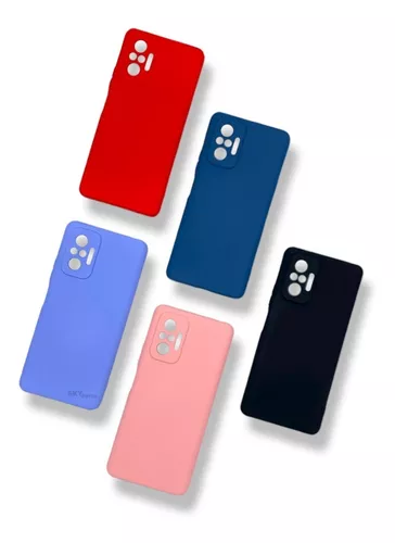 Funda COOL Silicona para Xiaomi Redmi Note 10 Pro (Azul)