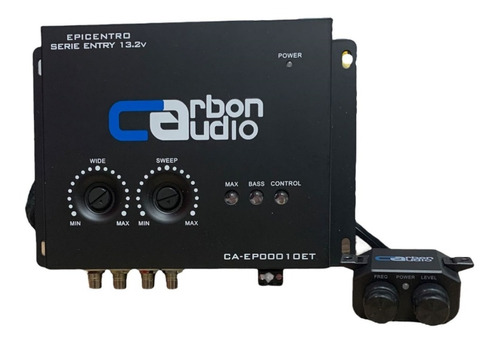 Epicentro Restaurador De Bajos Carbon Audio Doble 2 Perillas