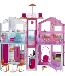 Casa De Campo De Barbie Amueblada Con Elevador