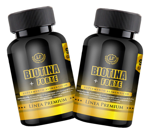 2 Biotina Forte (pack Premium)