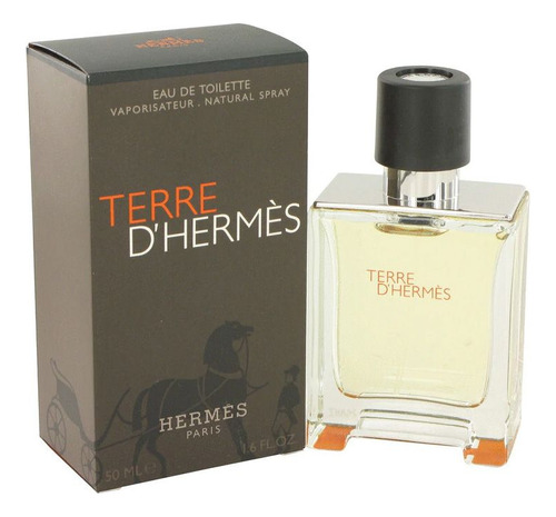 Perfume Hermes Terre D'hermes Edt 50 Ml Para Hombre