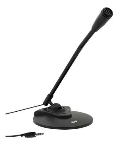 Imagen 1 de 5 de Microfono Nisuta 130 Chat Skype Zoom Pc Notebook