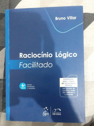 Livro Raciocínio Lógico Facilitado