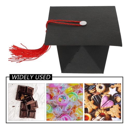 Caja De Regalo Con Gorro De Graduación, 50 Unidades