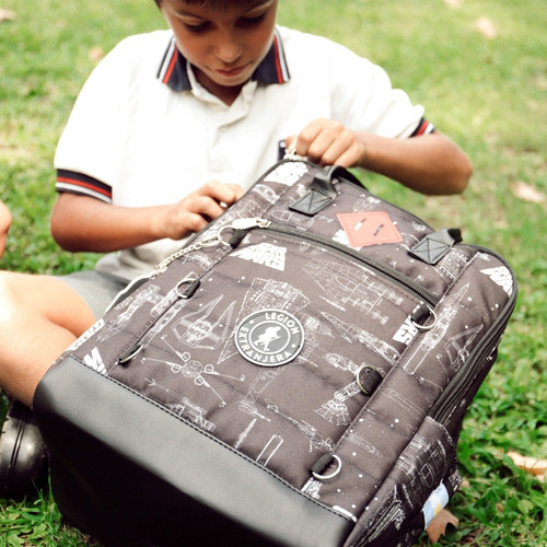 Imagen 7 de 9 de Mochila Perito Moreno Star Wars Techy