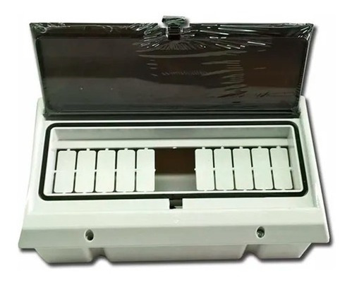 Imagen 2 de 5 de Caja Para Termica Variplast 12 Mod Embutir O Aplicar Ip54