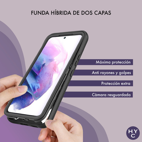 Funda Reforzada Compatible Samsung S22 Ultra Premium
