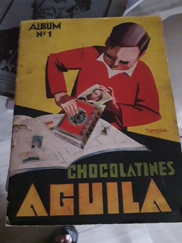 Album N°1 De Figuritas Chocolatines Aguila 1932 Completo