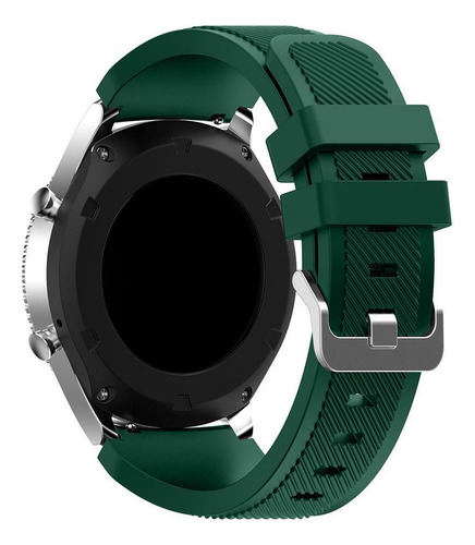 Pulseira Confort Compatível Zeblaze Gts 3 Pro, Cabon Rover X Cor Verde-escuro