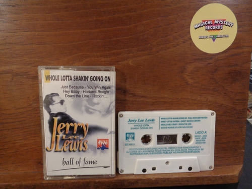 Jerry Lee Lewis Whole Lotta Shakin' Going On Cassette Rock