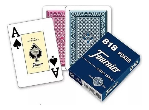 Juego Cartas Barajas Poker Naipes Fournier 818