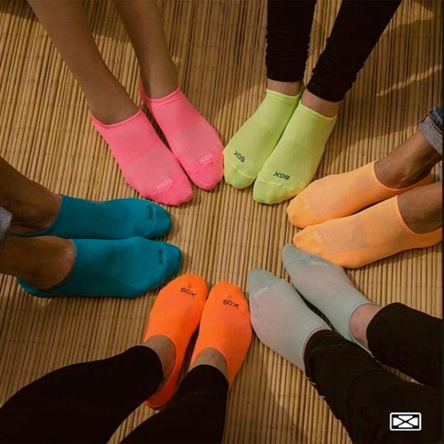 Imagen 4 de 5 de Soquetes Medias Invisibles Sox Adultos Antideslizante