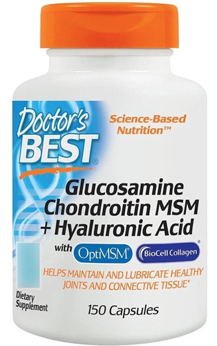 Doctor's Best Glucosamine Chondroitin+hyaluronic Acid 