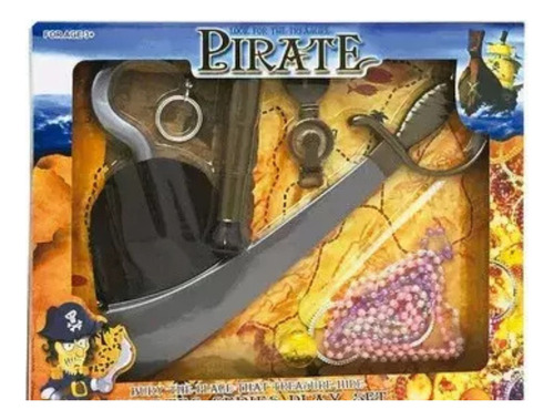 Playset De Pirata Grande Fibro