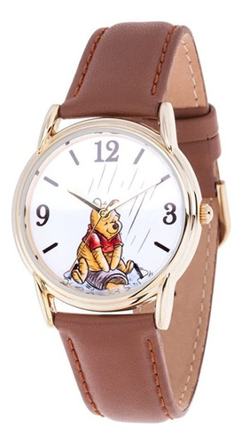 Disney Winnie The Pooh - Reloj Clásico De Cuarzo Analógico