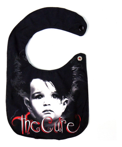 Babero The Cure Baby Robert Smith Bb026 Go Rocker 