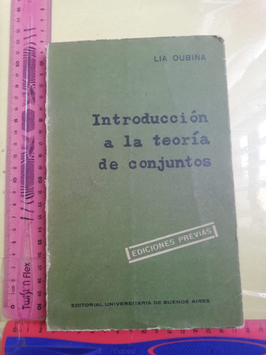 Introducción A La Teoría De Conjuntos Lia Oubiña