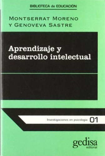 Libro Aprendizaje Y Desarrollo Intelectual *cjs