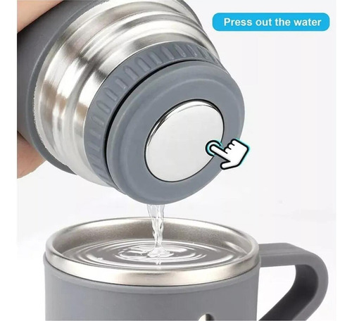 Rii Set De Termos De 500 Ml Para Agua Fría/caliente Y 3