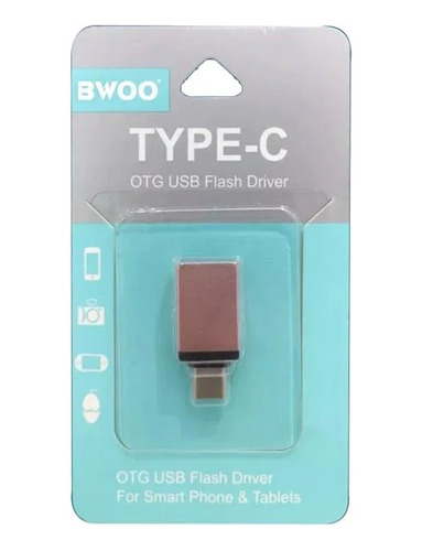 Conector Adaptador De Usb-c A Usb Hembra Carga Y Datos