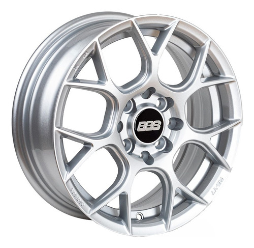 Llantas Aro 14x5.5 4x100 4x114.3 Et35 Bbs Silver Yl7105 (set